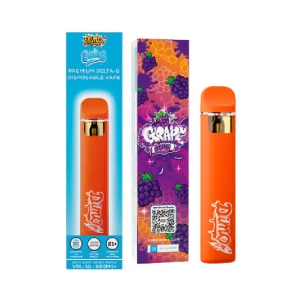 Premium Exotic Delta-8 Disposable Grape Crush